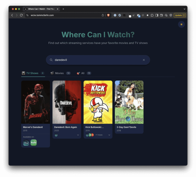 Easily Find Where Your Shows and Movies Are Streaming With Where Can I Watch?