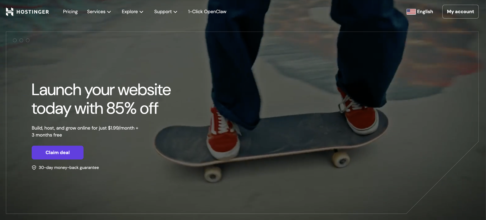 Hostinger - best European web hosting providers