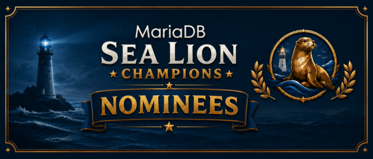 MariaDB Foundation Sea Lion Champions Nominees: Fariha Shaikh