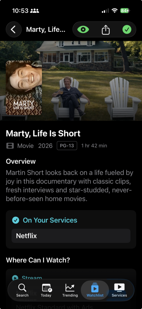 Where Can I Watch? 1.5.0: A Richer Detail Page, and Search by Person