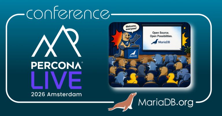 MariaDB at Percona Live Amsterdam 2026: Ecosystem, Plugins, Security, and Community