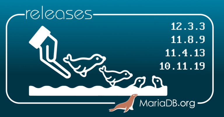 MariaDB Server 12.3, 11.8, 11.4 and 10.11 – Q3 2026 Maintenance Releases, and Goodbye 10.6